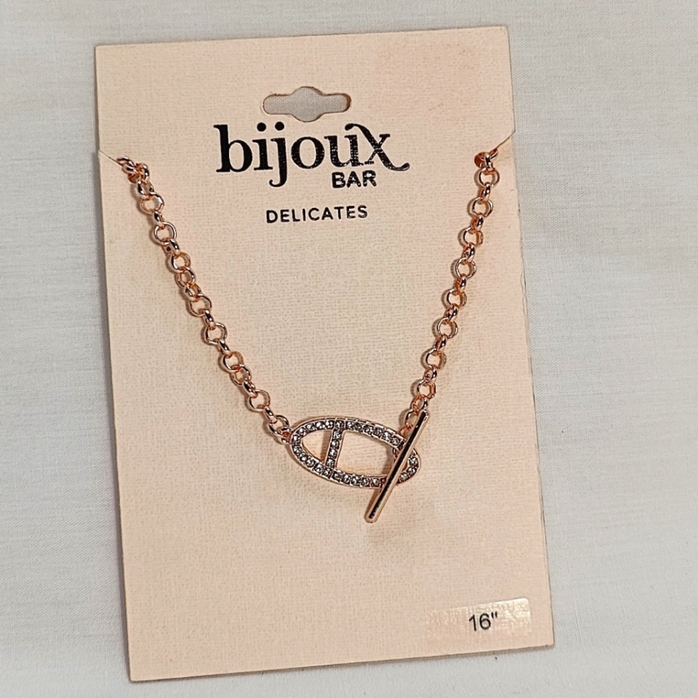 Bijoux Bar Delicates Necklace - NWT - 16" Long